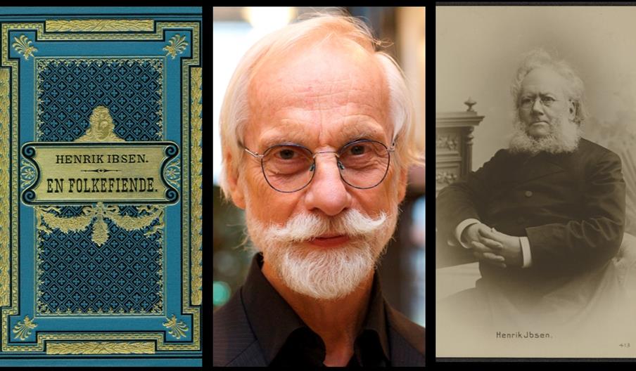 Hans Grelland vil reflektere over det vanskelige ved å skulle ta et samfunnsansvar og samtidig håndtere det å leve et enkelt individuelt liv. Foto: Universitetet i Agder.