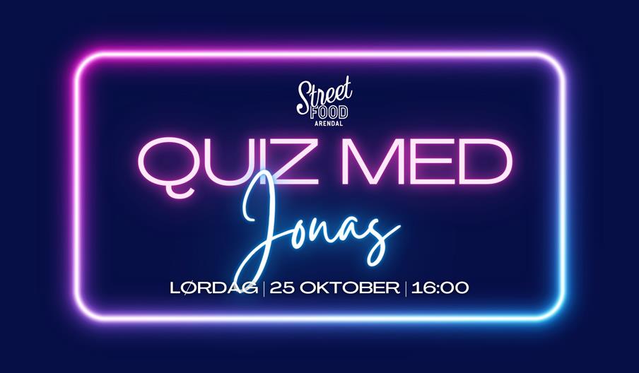 plakat for quiz med Jonas