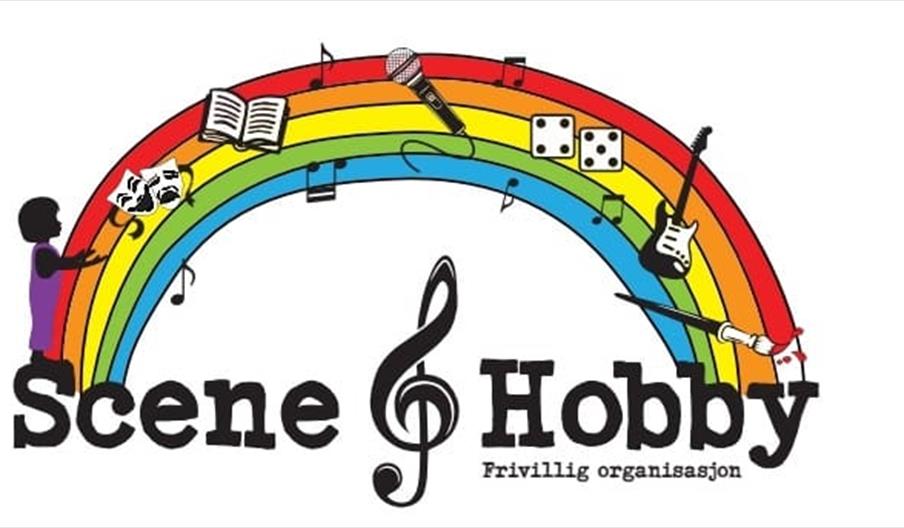 Logo - Scene og (*musikk note*) Hobby - Frivillig organisasjon