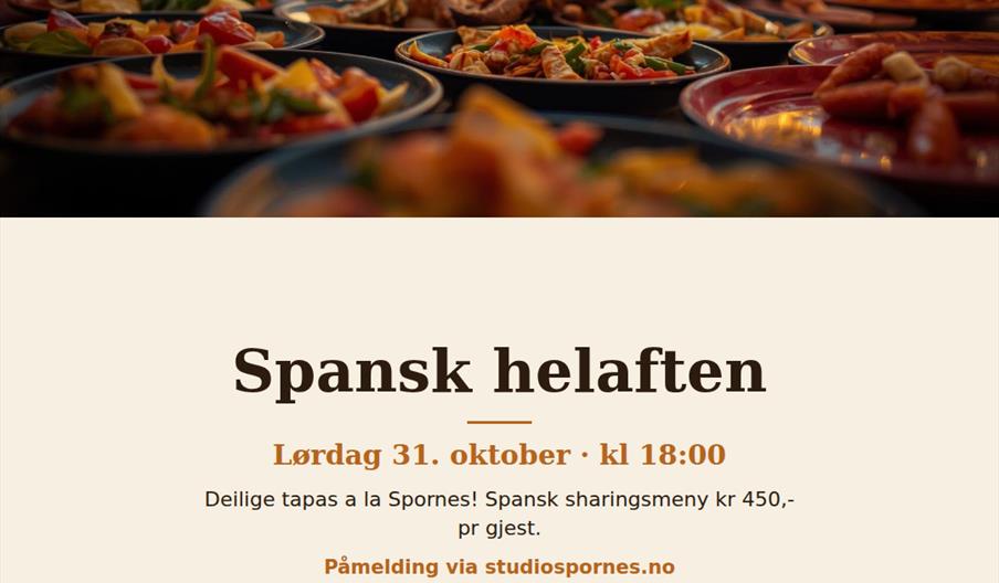 Spansk helaften på Studio Spornes Tyholmen