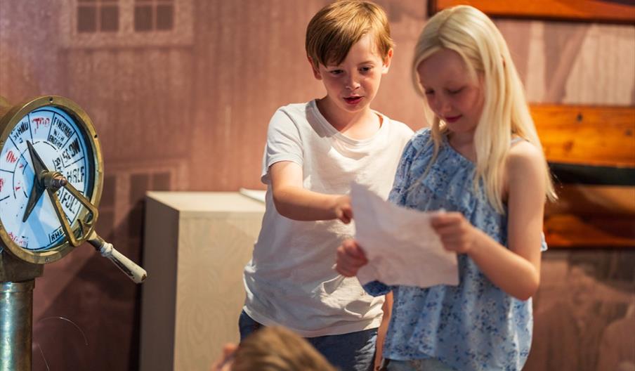 I høstferien er det barna som er i fokus på Sjøfartsmuseet! Foto: Visit Sørlandet