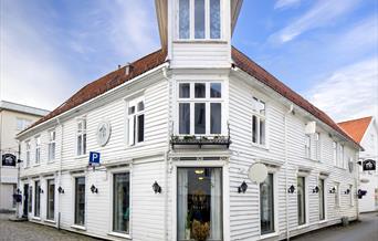 Kjøbmandsgaarden Hotell-mandal-sentrum. Foto.