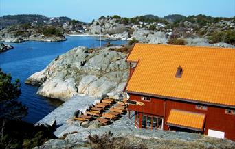 Brygga Restaurant på Skottevik