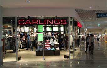 Butikken Carlings på Alti senteret