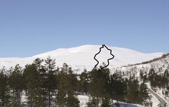Topptur på ski til Svånuten