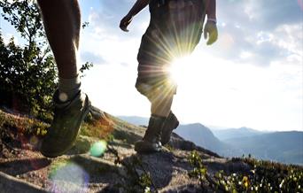 Vandretur i fjellet