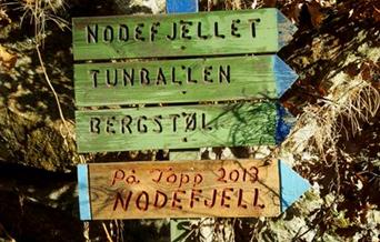 Turløyper og badeplasser på Nodeland