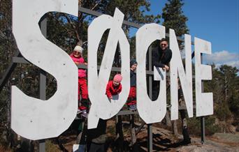 Tangvall handelssentrum i Søgne