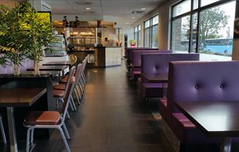 innsiden av restauranten