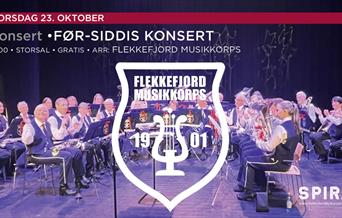 Før-Siddiskonsert med Flekkefjord Musikkorps