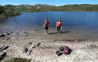 Fjelltur fra Donsen til Kvinen