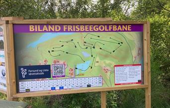 Biland frisbeegolf