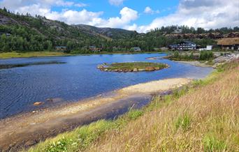 Bortelid i vakker natur i Setesdal