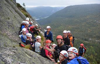 Via Ferrata i familievennlige Løefjell, Brokke
