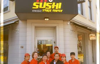 utsiden av ht sushi