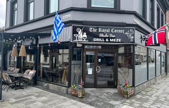 utsiden av the royal corner