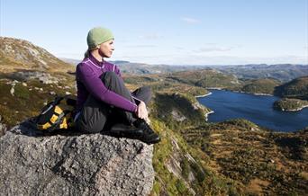 Fjelltur fra Haugen til Fidjeland