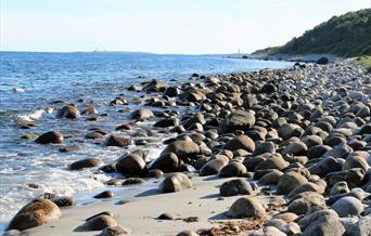 Spornes rullesteinsstrand
