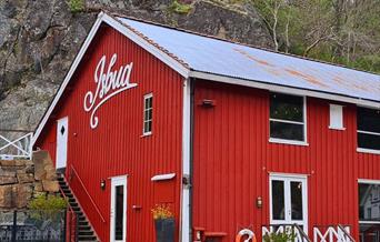 Isbua på Hidra