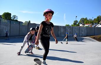 Skating i Barbu park