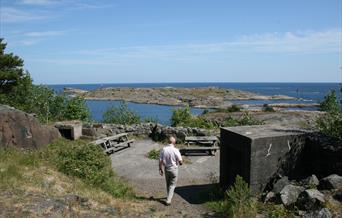 Kalvøysund festning på Flostaøya