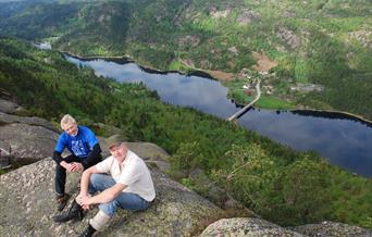 Bersestien - idyllisk naturreservat i Birkeland