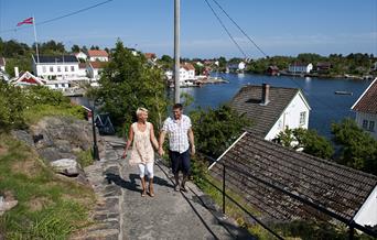Rusletur på smale veier på Lyngør