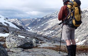 Fjelltur fra Grauthedlar til Lysebotn