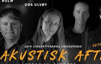 Akustisk Aften på Grim Kulturbryggeri i Kristiansand Billett til Akustisk Aften på Grim Kulturbryggeri i Kristiansand