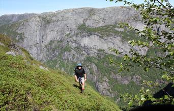 Fjelltur fra Lyseveien til Lysebotn