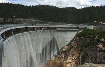 Dam Sarvsfossen i Bykle