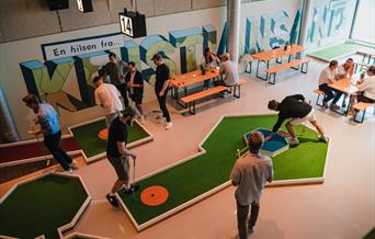 Minigolfbane innendørs
