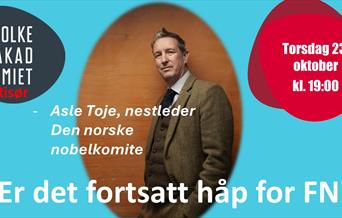 Asle Toje, nestleder Den norske nobelkomite