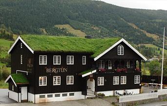 Bergtun hotel i Valle, Setesdal