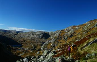 Fjelltur fra Hunnedalen til Tomannsbu