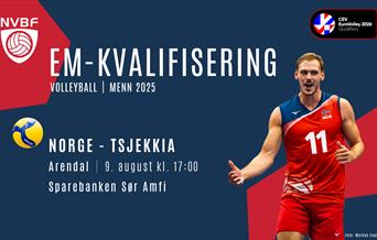EM-kvalifisering volleyball, Norge - Tsjekkia