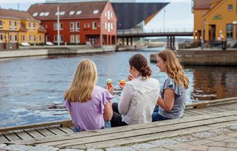 Fiskebrygga i Kristiansand