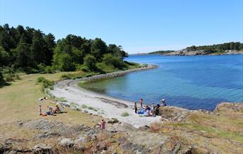 Strand på Hove, Tromøy utenfor Arendal