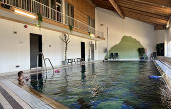 Basseng på Sirdal Høyfjellshotell