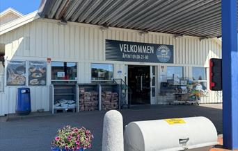 Fasade Spangereid Bensin og Handel