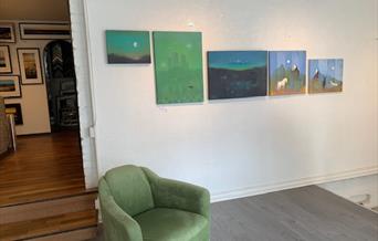 Vakker kunstutstilling på Galleri Farsund