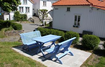Benk Ven Blå Parken