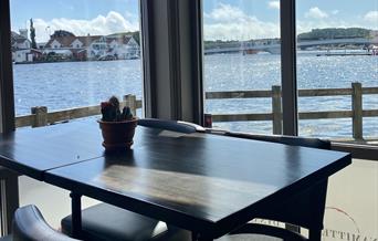 Bilde av utsikt fra vinduet hos Dynamitten bar