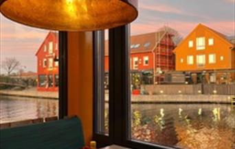 bilde av utsikten fra restauranten