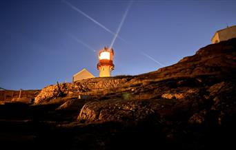 Nattomvisning på Lindesnes fyr