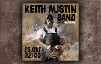 plakat for Keith Austin Band live at Barrique