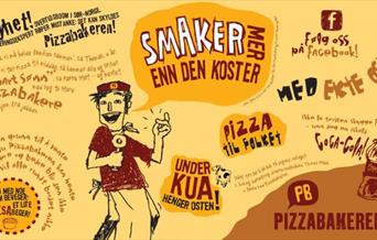 Pizzabakeren i Farsund – rett ved Torvet