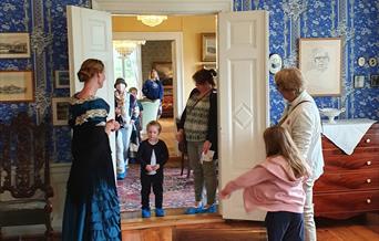Omvisning på Langsæ gård