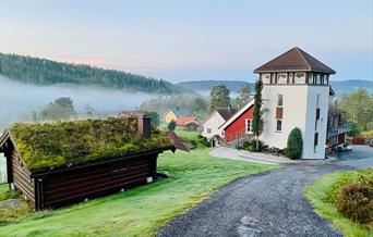 Røyland Gård på sommeren