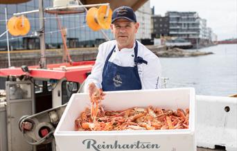 Reinhartsen på Fiskebrygga